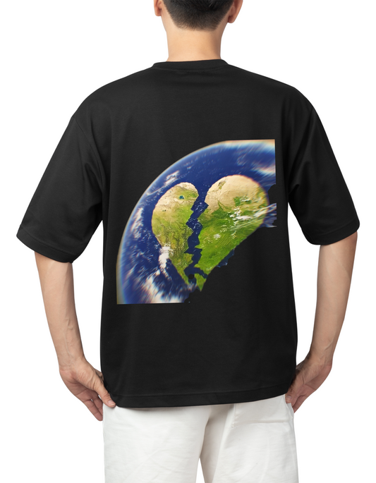 Time To Heal Men's Oversized Tee
