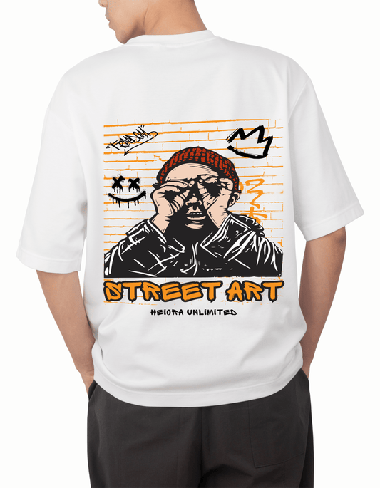 StreetArt Men's Oversized Tee