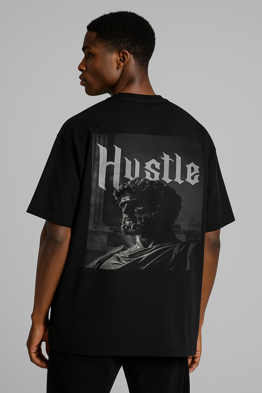 Hustle Men's Oversized Tee